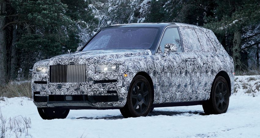 Rolls Royce 首款SUV名称确认为 Cullinan，以钻石命名 58997