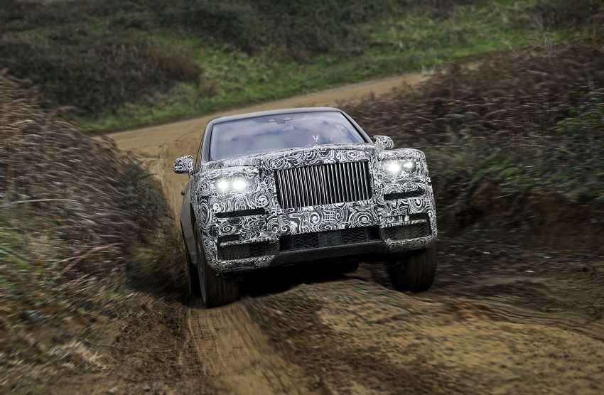 Rolls Royce 首款SUV名称确认为 Cullinan，以钻石命名 58998