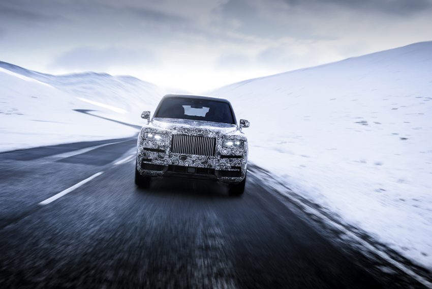 Rolls Royce 首款SUV名称确认为 Cullinan，以钻石命名 59000