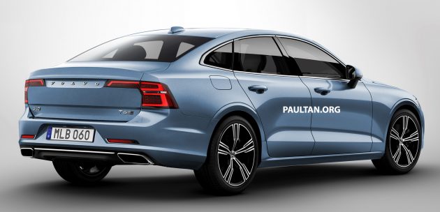 基于 V60 开发，Volvo S60 渲染图曝光，预计今年登场