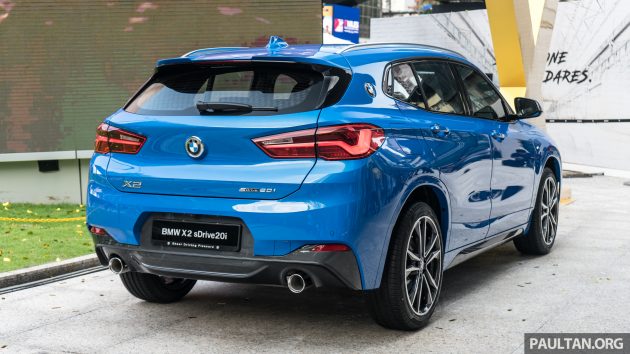 BMW X2 sDrive20i, Coupe型SUV, 单一等级售价RM321K