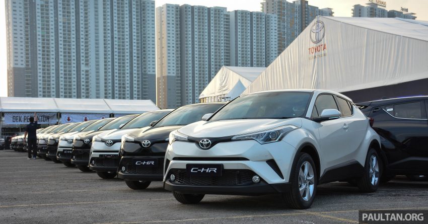 本地首批 Toyota C-HR 开始交车给客户，售价RM145.5K 62775