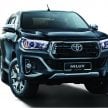 2018 Toyota Hilux 小改款大马上市，L-Edition 2.4升及2.8升两种动力版本可选，售价为 RM119,300 及 RM133,900