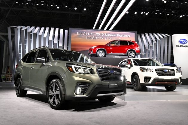 2018纽约车展：2019 Subaru Forester 重磅发表，更宽裕的空间，更多科技配备，新2.5升水平对卧四缸直喷引擎