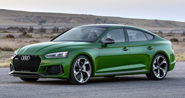 全新 Audi RS5 Sportback 发表，450马力，3.9秒破百！