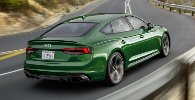 全新 Audi RS5 Sportback 发表，450马力，3.9秒破百！