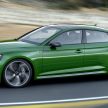 全新 Audi RS5 Sportback 发表，450马力，3.9秒破百！