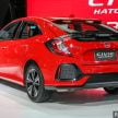 图集：红色 Honda Civic Hatchback / Sedan 曼谷亮相