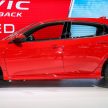 图集：红色 Honda Civic Hatchback / Sedan 曼谷亮相