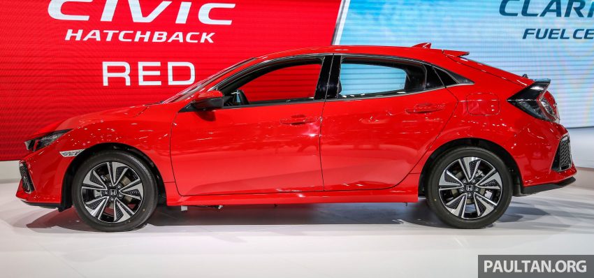 图集：红色 Honda Civic Hatchback / Sedan 曼谷亮相 63680