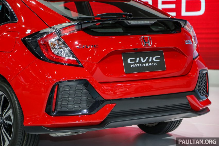 图集：红色 Honda Civic Hatchback / Sedan 曼谷亮相 63681