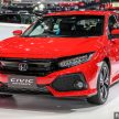 图集：红色 Honda Civic Hatchback / Sedan 曼谷亮相