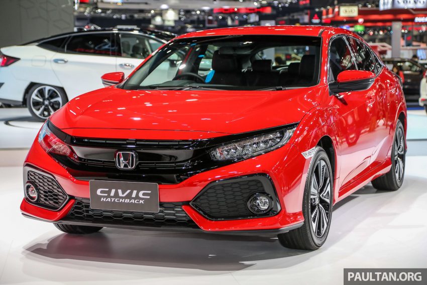 图集：红色 Honda Civic Hatchback / Sedan 曼谷亮相 63682