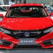 图集：红色 Honda Civic Hatchback / Sedan 曼谷亮相