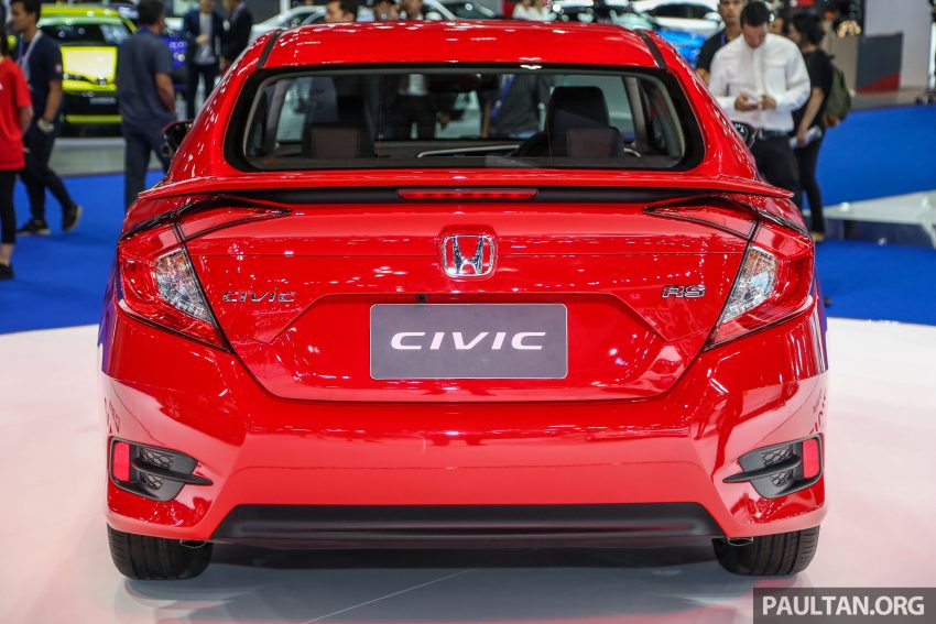 图集：红色 Honda Civic Hatchback / Sedan 曼谷亮相 63670