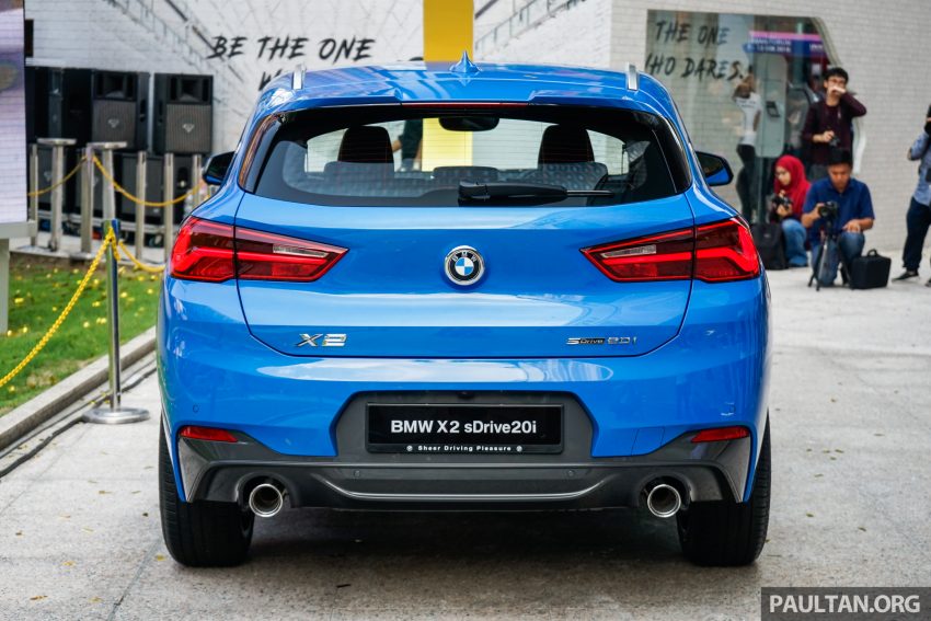 BMW X2 sDrive20i, Coupe型SUV, 单一等级售价RM321K 62430