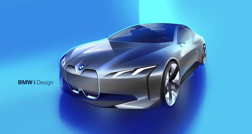 BMW i4 确认将会投产，以纯电动Coupe Sedan形式登场 60759