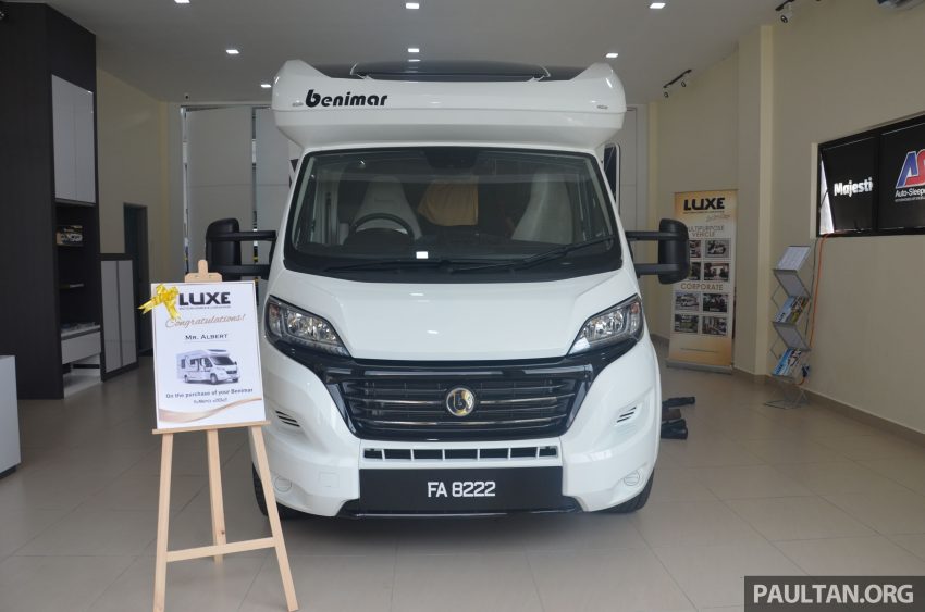 Benimar Mileo 282 本地开价65万，首台露营车交车给车主 64383