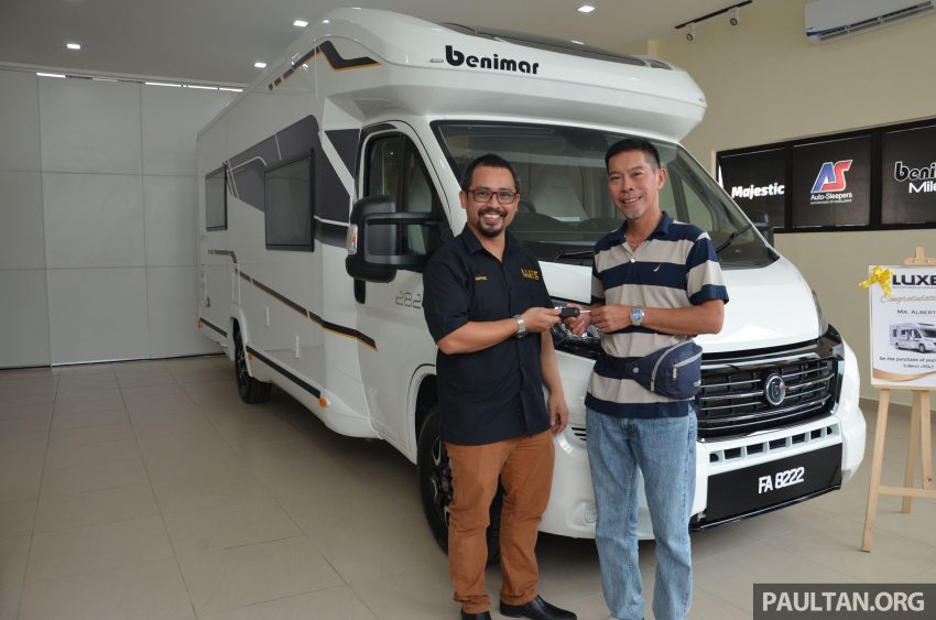 Benimar Mileo 282 本地开价65万，首台露营车交车给车主 64428