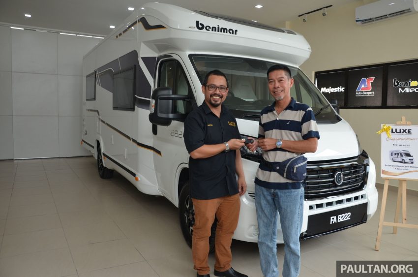 Benimar Mileo 282 本地开价65万，首台露营车交车给车主 64429