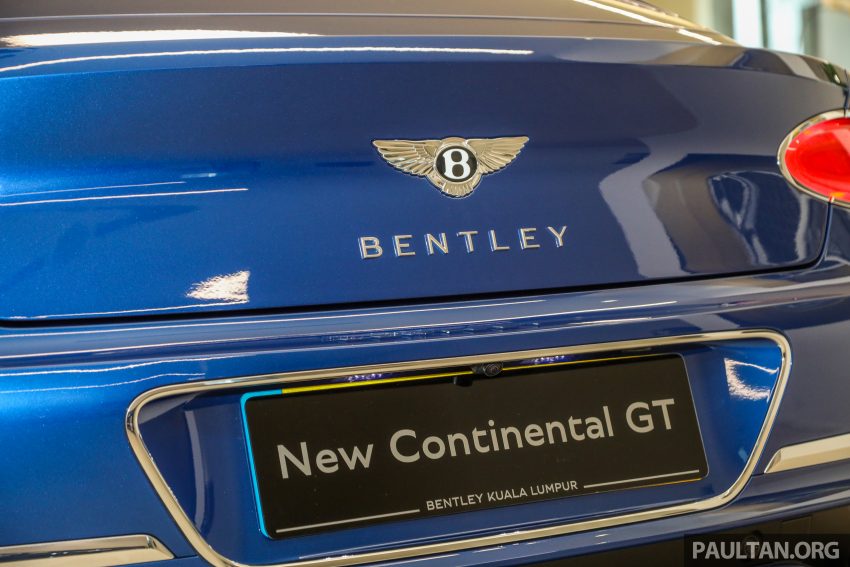 Bentley Continental GT First Edition 限量版大马开放预览，双涡轮增压引擎，626hp / 3.7秒破百！预估215万令吉 63725