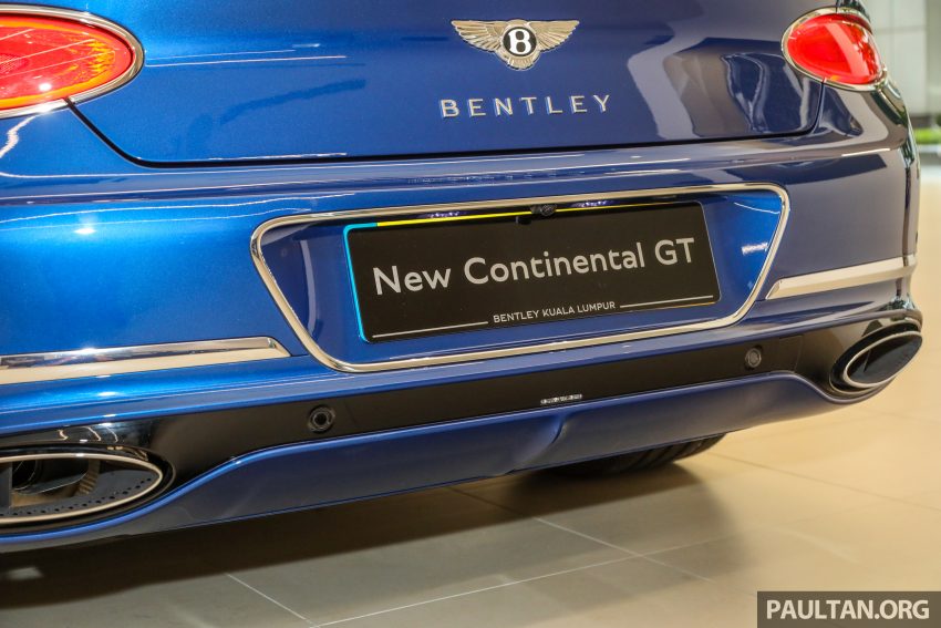 Bentley Continental GT First Edition 限量版大马开放预览，双涡轮增压引擎，626hp / 3.7秒破百！预估215万令吉 63726