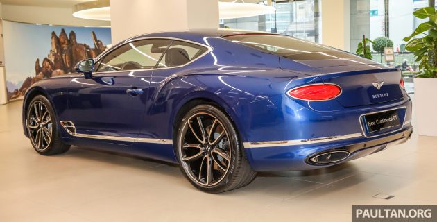 Bentley Continental GT First Edition 限量版大马开放预览，双涡轮增压引擎，626hp / 3.7秒破百！预估215万令吉