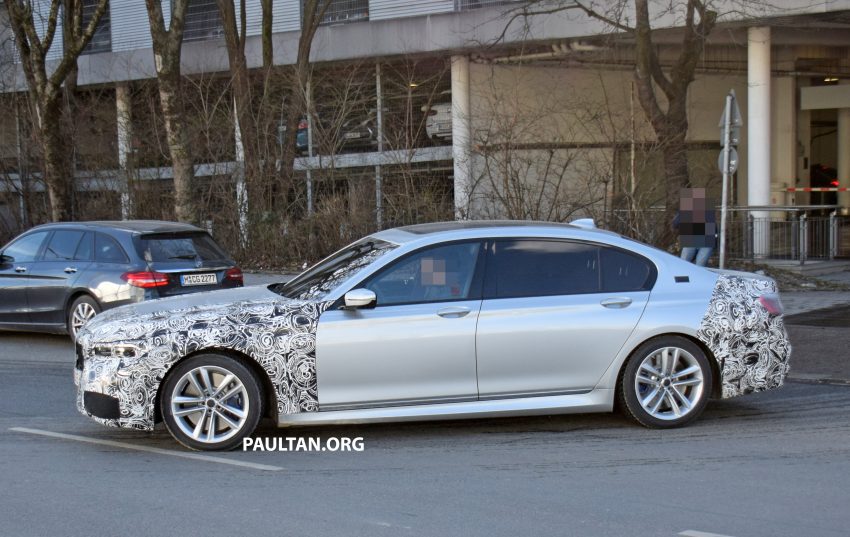 谍照：G11／G12 BMW 7 Series 中期小改款路测谍照曝光 61229