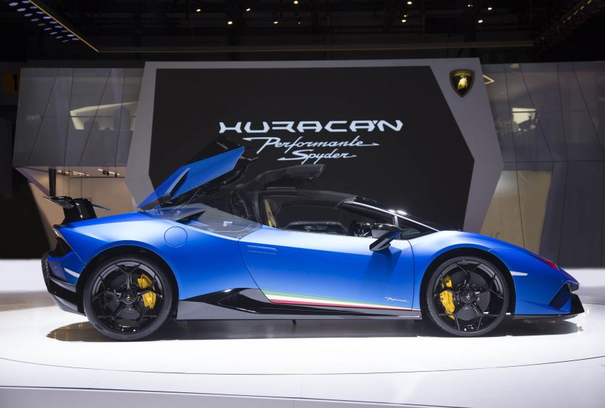 敞篷小牛Lamborghini Huracan Performante Spyder面世 60928
