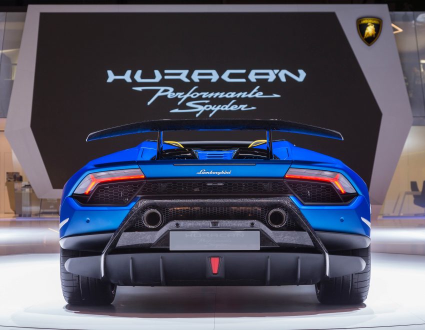 敞篷小牛Lamborghini Huracan Performante Spyder面世 60934