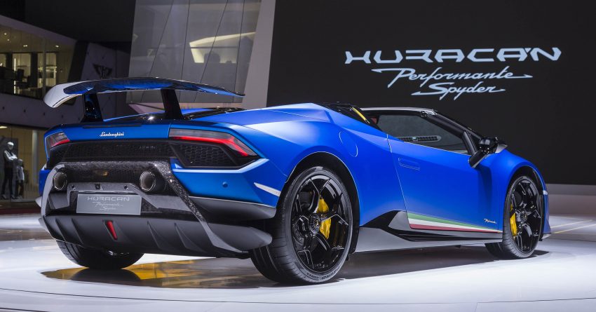 敞篷小牛Lamborghini Huracan Performante Spyder面世 60956