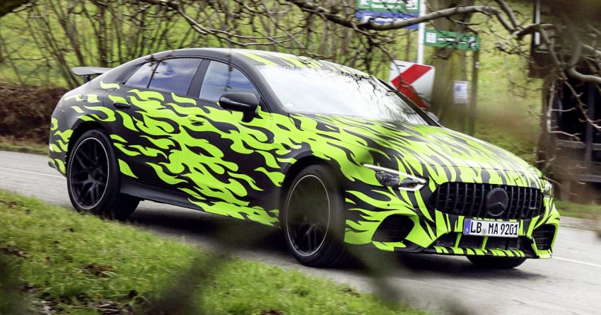 发布前外泄，Mercedes-AMG GT4 四门轿跑全照网上流传 60332