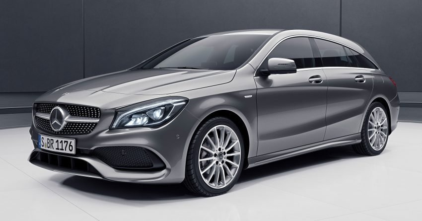 欧洲旅行版 Mercedes-Benz CLA 获 Night Edition 套件 60187
