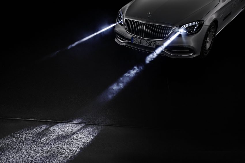 Mercedes-Benz 最新照明技术 Digital Light，确认今年将在旗舰 Maybach S-Class 身上首发，具备高清投影功能 60508