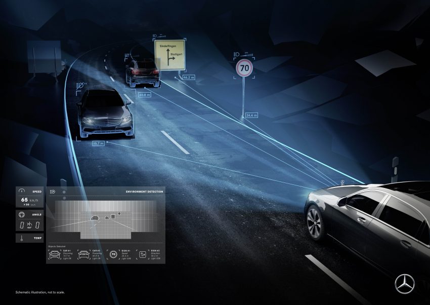 Mercedes-Benz 最新照明技术 Digital Light，确认今年将在旗舰 Maybach S-Class 身上首发，具备高清投影功能 60512