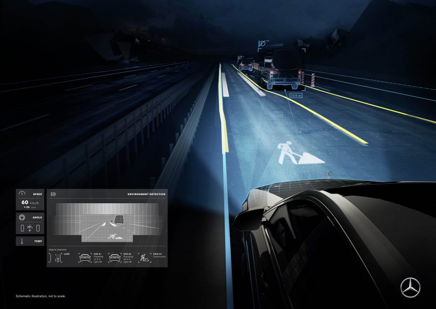 Mercedes-Benz 最新照明技术 Digital Light，确认今年将在旗舰 Maybach S-Class 身上首发，具备高清投影功能 60513