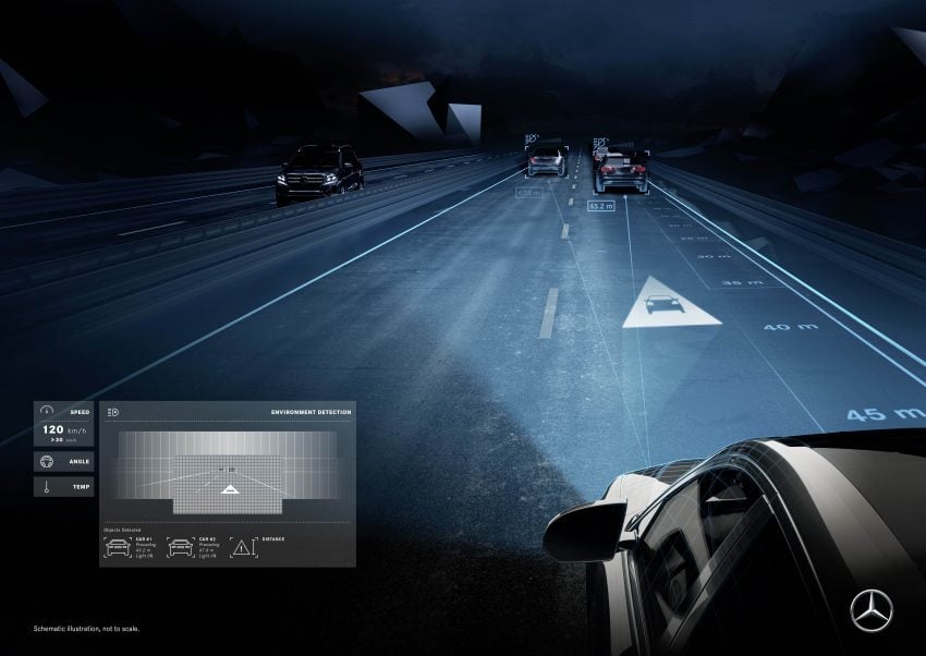 Mercedes-Benz 最新照明技术 Digital Light，确认今年将在旗舰 Maybach S-Class 身上首发，具备高清投影功能 60518
