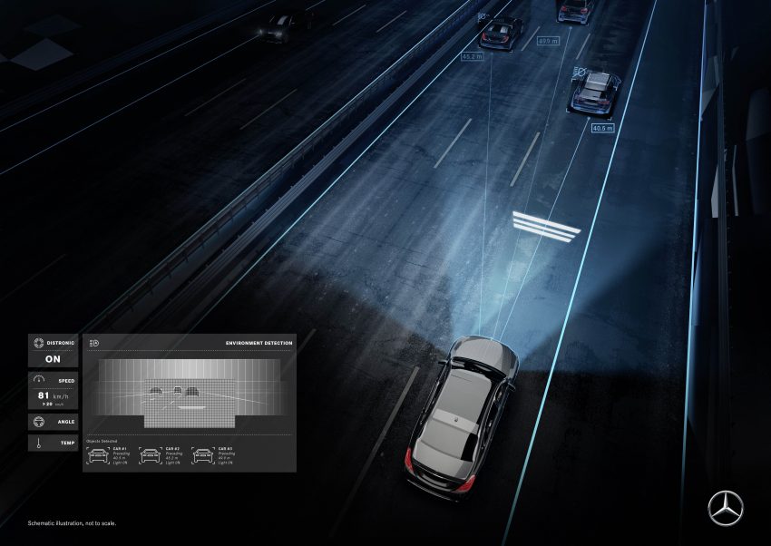 Mercedes-Benz 最新照明技术 Digital Light，确认今年将在旗舰 Maybach S-Class 身上首发，具备高清投影功能 60519
