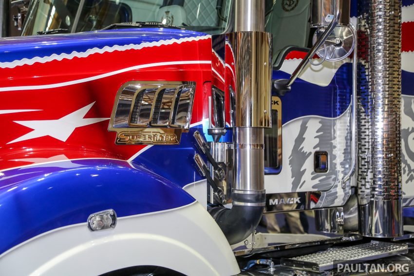 汽车图集：带你欣赏柔佛苏丹的超级货卡Ford F-650，与变形金刚中的‘擎天柱’ Mack Super-Liner 超级豪华重型卡车 63274