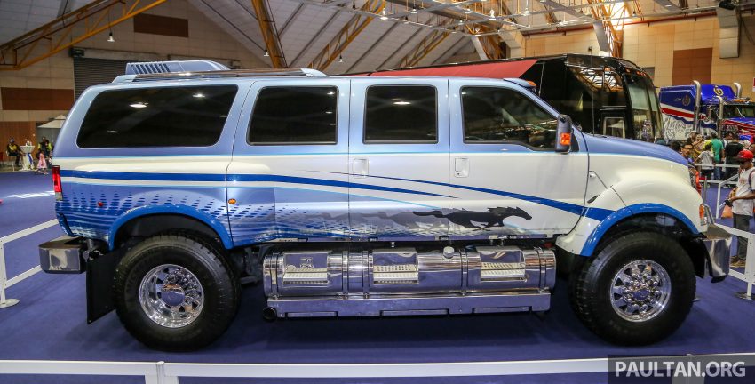 汽车图集：带你欣赏柔佛苏丹的超级货卡Ford F-650，与变形金刚中的‘擎天柱’ Mack Super-Liner 超级豪华重型卡车 63259