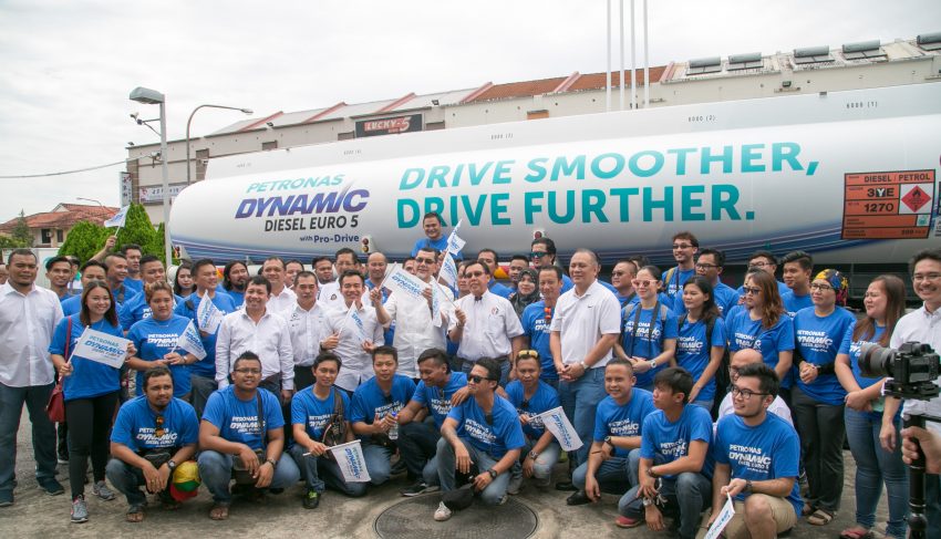 Petronas Dynamic Diesel Euro 5 Pro-Drive 登陆砂拉越 60431