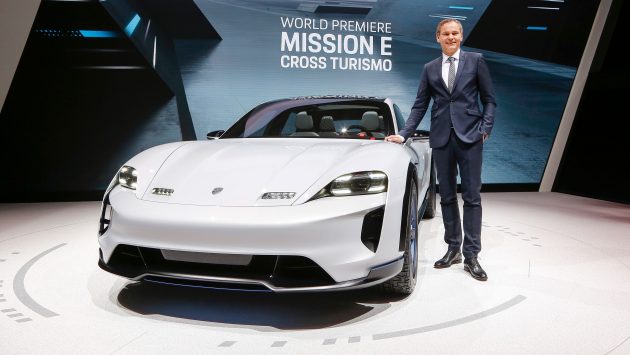 Porsche Mission E Cross Turismo 概念车现身日内瓦