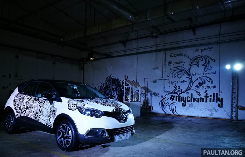 Renault Captur EMEL Edition，花边设计特仕版不供销售 64376