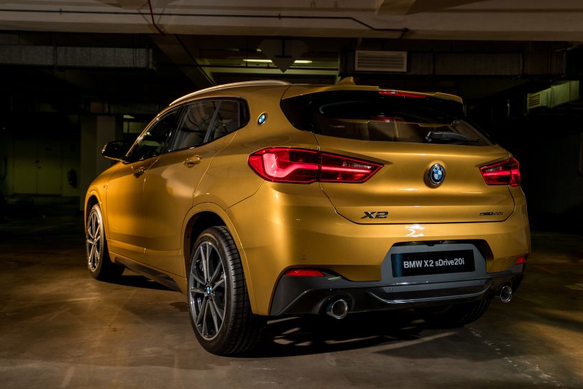 BMW X2 sDrive20i, Coupe型SUV, 单一等级售价RM321K 62320