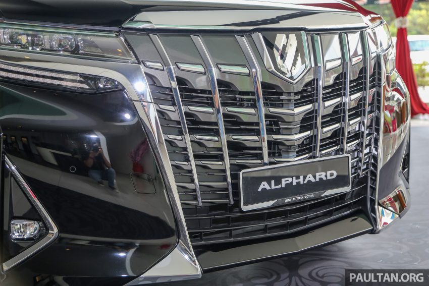 Toyota Alphard 与 Vellfire 本地公开展示, 全车系规格确认 62158