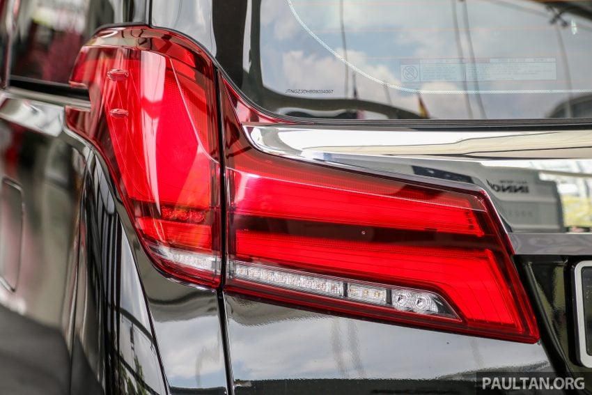 Toyota Alphard 与 Vellfire 本地公开展示, 全车系规格确认 62174