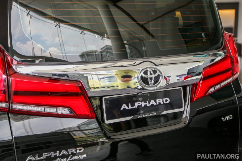 Toyota Alphard 与 Vellfire 本地公开展示, 全车系规格确认 62176