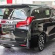 Toyota Alphard 与 Vellfire 本地公开展示, 全车系规格确认