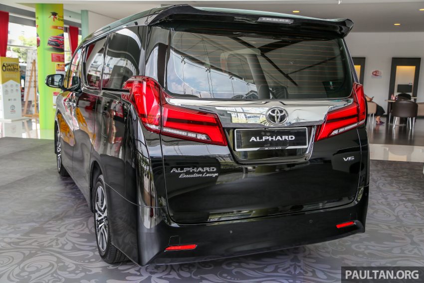 Toyota Alphard 与 Vellfire 本地公开展示, 全车系规格确认 62143