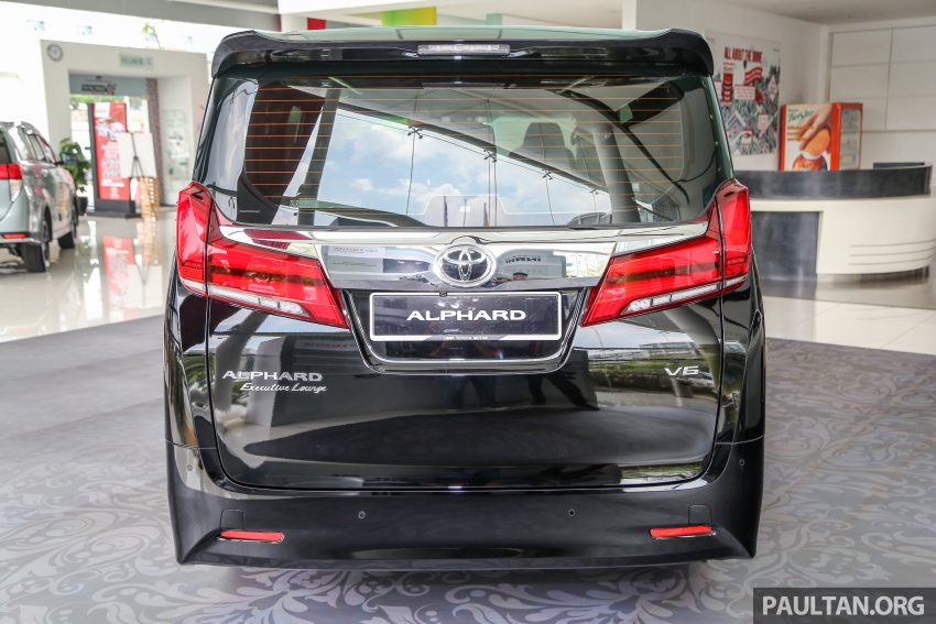 Toyota Alphard 与 Vellfire 本地公开展示, 全车系规格确认 62147